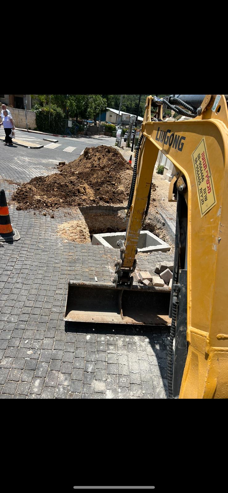 התקנת תא בקרה, אתר מירון